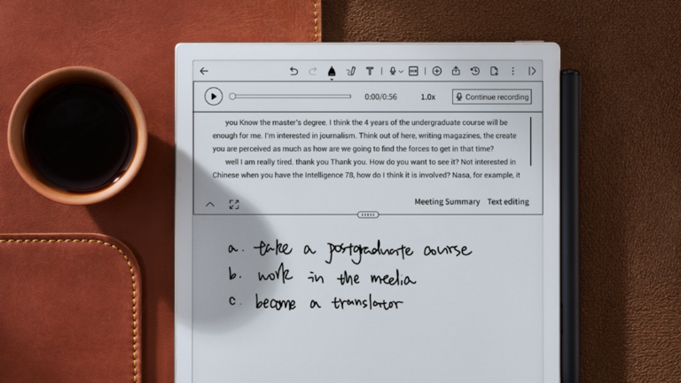 How AI paper tablets are helping professionals reclaim focus in a world of information overload