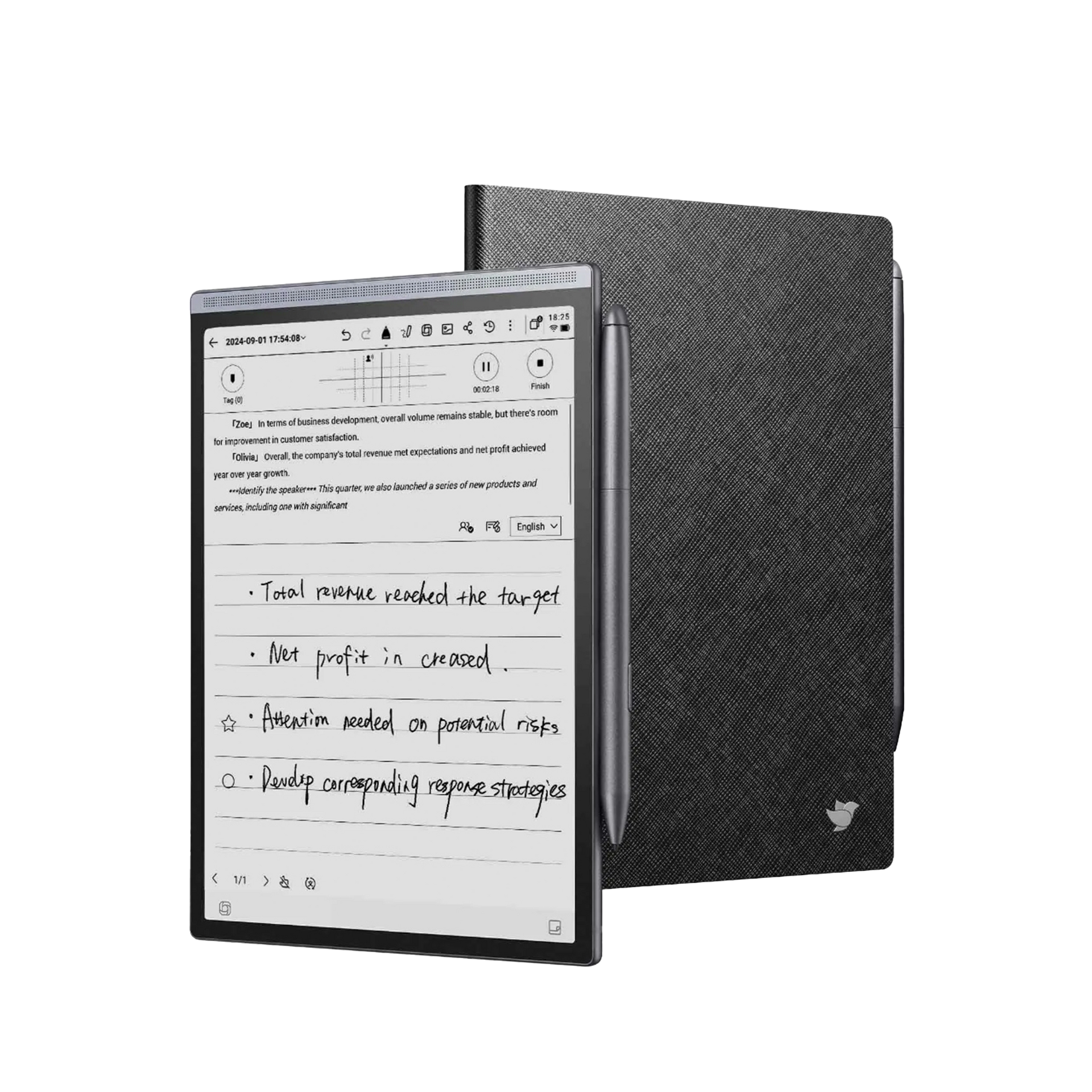 AINOTE Air 2, Portable E‑Ink AI Notebook - iFLYTEK AINOTE Official
